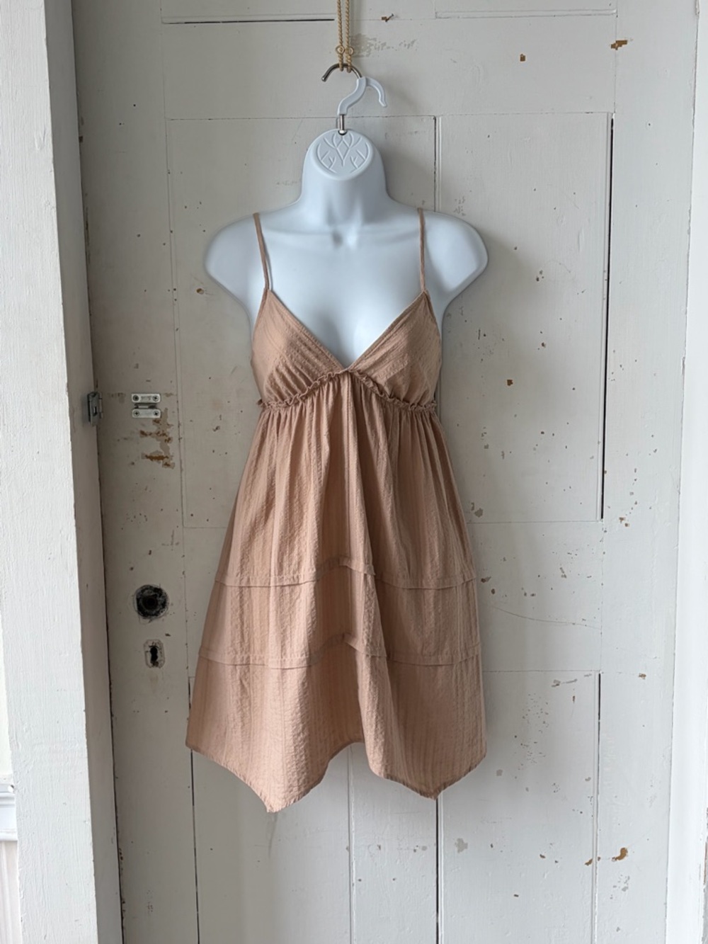 Wild Fable Baby Doll Mini Dress Shark Bite Hem